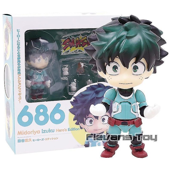 My Hero Academia Bakugo Katsuki 705 Midoriya Izuku 686 Todoroki Shoto 1112 Toimintahahmo Malli Lelu Nukke Lahja 686 box