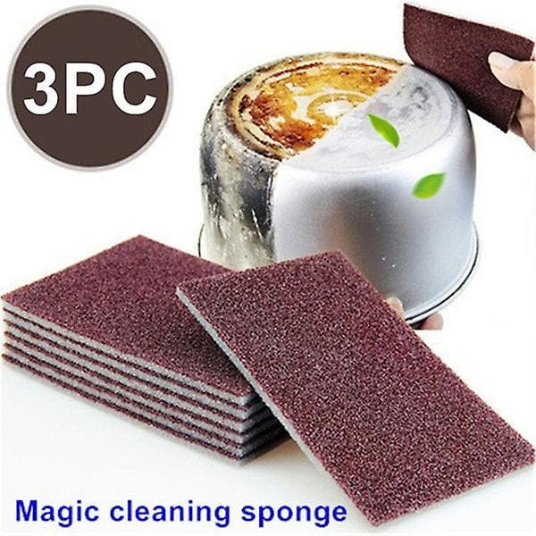 3 Pcs Magic Cleaning Sponge Practical Kitchen Sponge Eraser For Pot Dish Household Cleaning Supplies