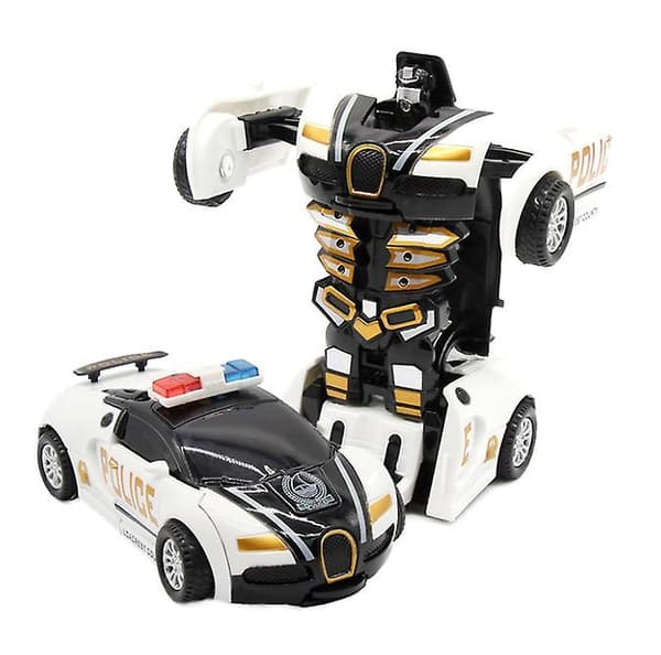One-key Deformation Car Toys For Children Automatic Transform Robot A1