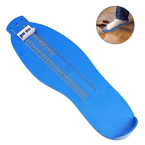 Foot Measuring Device For Kids Adult Shoe Sizer Buying Shoes Online Blue