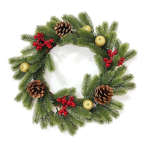 Julepynt fra Kartokner - Nye produkter, julepyntblomster i plast, enkel design