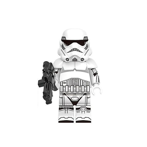 20pcs Star Wars Wooden Block Clone Trooper Figures 20pcs/set  +base Plate XP-1656