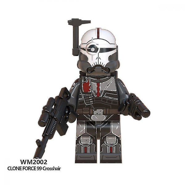 8pcs Star Wars Series Destroyer Jesse Assembled Minifigure Building Blocks Children's Toy