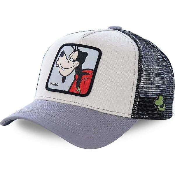 Mickey Snapback Cotton Baseball Cap & Dad Mesh / Trucker Hat GOOFY