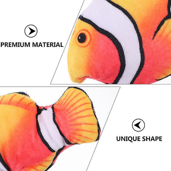 Usb Charging Simulation Electric Fish Interactive Cat Toy Children Funny Toy