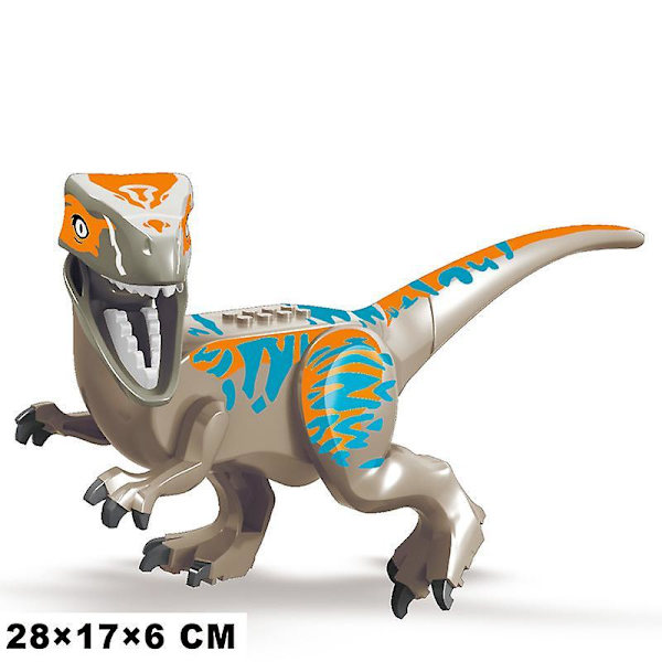 2022 Moc Stor Jurassic Dinosaur World Spinosaurus Ankylosaurus Dino Byggeklods Model Diy Klodser Pædagogisk Legetøj Gaver L21