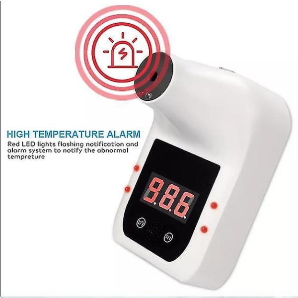 Thermometer, Human Body Infrared Non-contact Voice Broadcast Automatic Induction Thermometer With Tripod