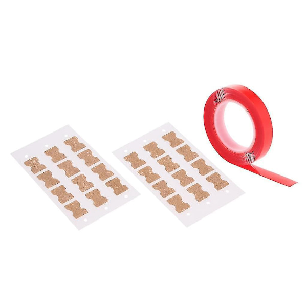 30pcs Ingrown Toenail Correction Patch Breathable Elastic Cotton Glue Patch Thumb Bent Toenail Clip Pedicure Tool