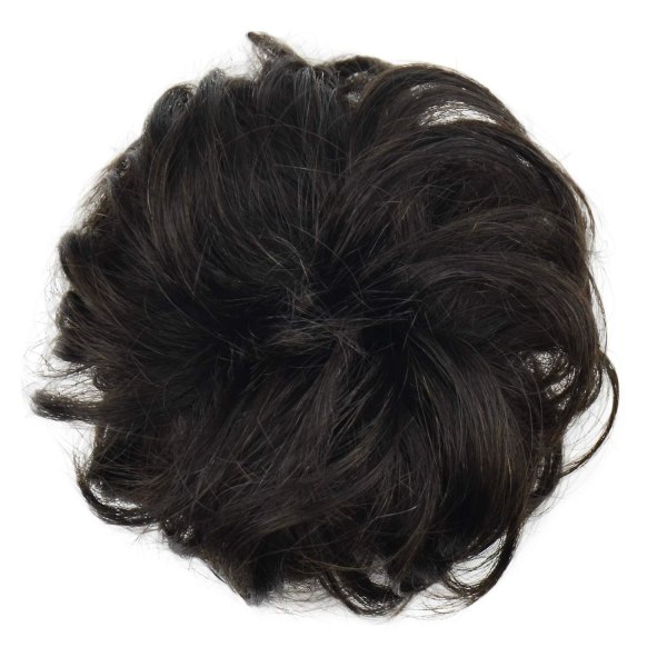 Curly Ponytail Hairpiece Black Brown