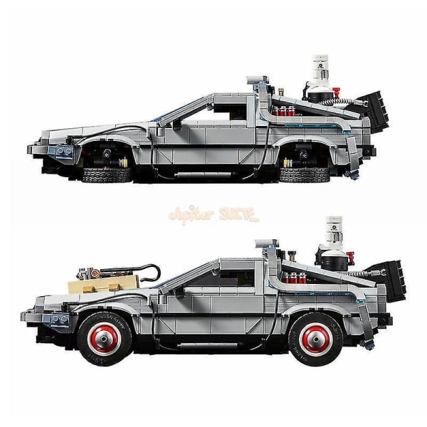 Presell Back To The Future Time Machine Supercar 10300 Building Blocks Bricks Set Gifts Toys For Children Kids Boys Girls