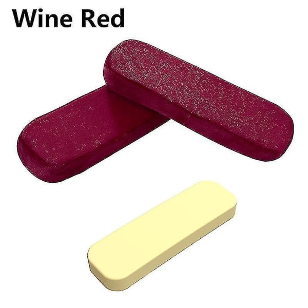 2pcs Durable Support Chair Armrest Pillow Elbow Pad Is Soft And Suitable For Office Red