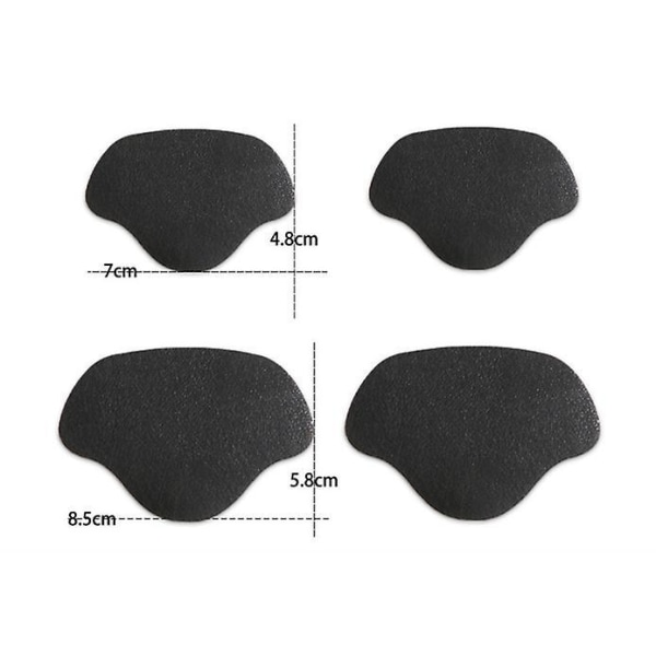 Shoe Heel Repair Patch Self-Adhesive Inside Shoe Patches Shoe Sneaker Hole Repair Patch Invisible Heel Sticker White