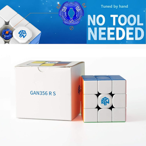 3x3 Speed Cube Gans 356rs Magic Cube(stickerless)