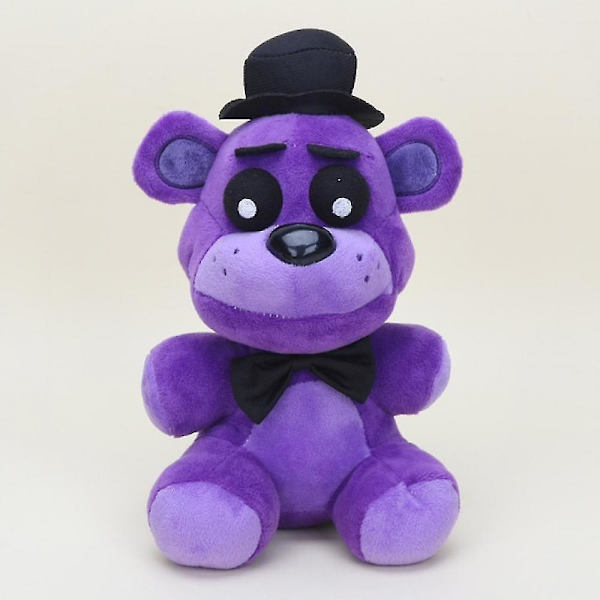 10" Five Nights Freddy Stuffed Plush Toys Fnaf Freddy Fazbear Bear Foxy Rabbit Bonnie Chica Peluche Juguetes NightmareFreddy