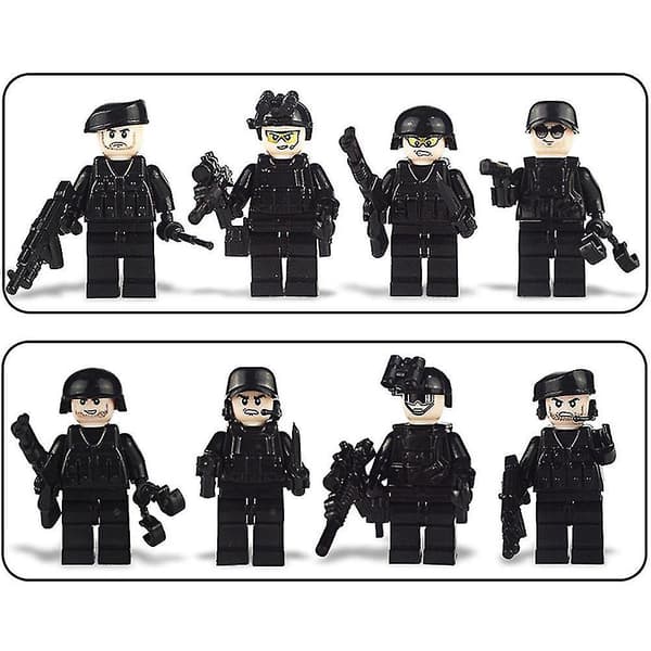 Assembled Building Blocks, Military Special Forces-soldiers Figures