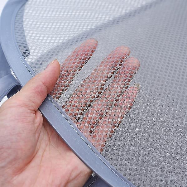Foldable Laundry Baskets Pop Up Easy Open Mesh Laundry Clothes Hamper Basket For College Dorm Black