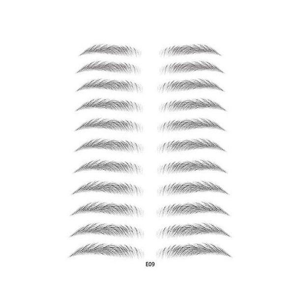 4d Hair-like Authentic Eyebrows Grooming Shaping Brow Shaper Makeup Brow Sticker