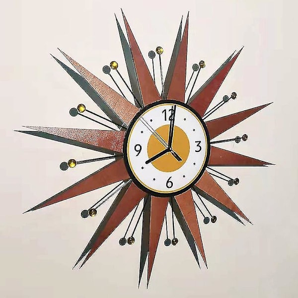 Suuri kello, vintage-koriste E:lle E