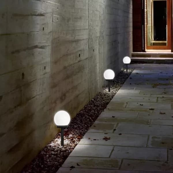 Havelampe Solcelle / Lampe til Haven - 6 stk