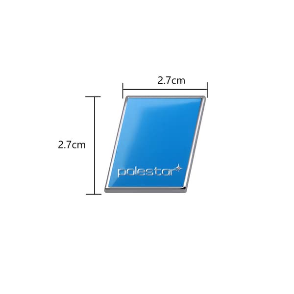 Emblem Polestar 2,2x2,7cm 1-pak til Volvo