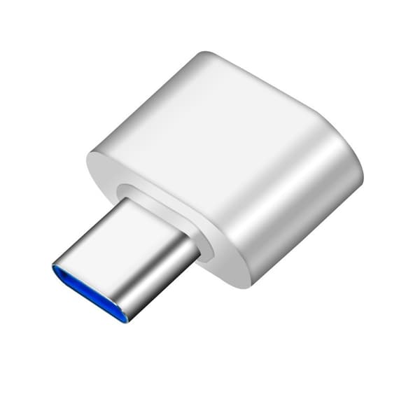 Matkapuhelimen USB-muistitikku usb2.0 OTG-sovitin - usb2.0 - type-c -sovittimeen - Android-muunnin Type-C -liitäntä Valkoinen Lyhyt Type-C interface White Short