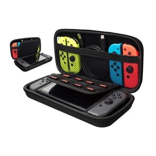 Hårdt opbevaringsetui, kompatibelt etui til Nintendo Switch, Sort multicolor one size