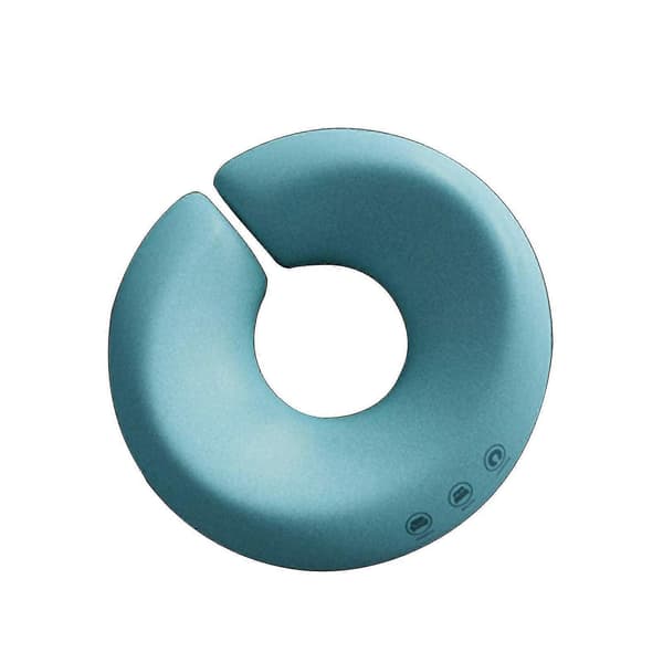 Massagebädd nackstöd, lätt U-formad sittdyna, memory foam-material, ansiktsdyna Blue