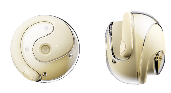 AI smart oversættelse Bluetooth headset real-time simultantolkning, kan lytte til sange og oversætte, egnet til Apple, Android, computer brown