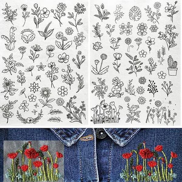 Vandopløselig stabilisator til broderi Stick & Stitch Embroi B B