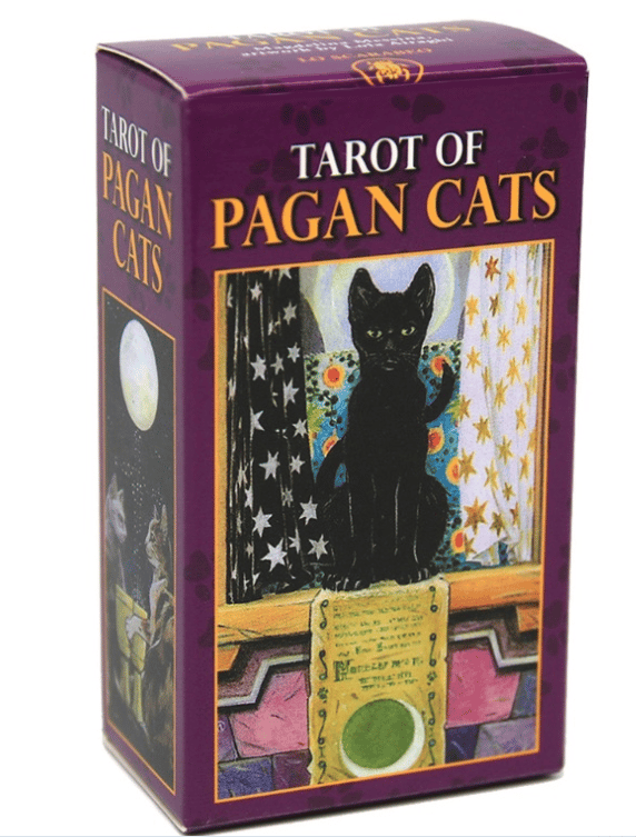 Pagan Cat Tarotkort - Miniversion