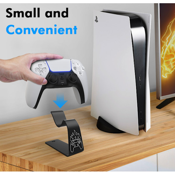 AMVR universal spilcontroller stander til PS3/PS4/PS5/xbox/Beton/NVIDIA Hardware display stand black