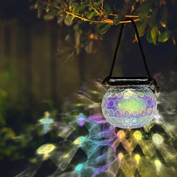 Solarlampor utomhus, 2 LED-lampor utomhus, solarlampor utomhus