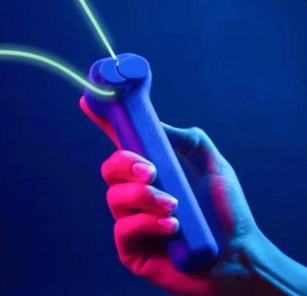 Uusi Luminous Loop Lasso, Repskytt Propeller, Loop Lasso Rope Shooter Green