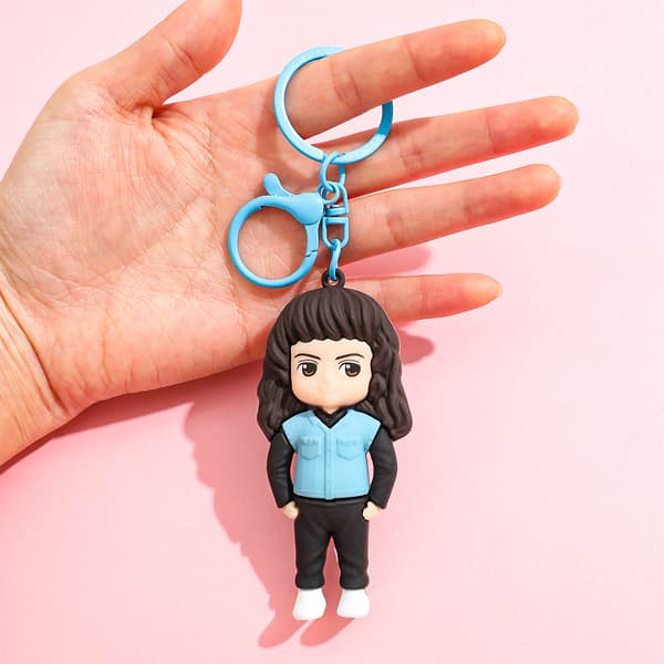 2025 Stranger Things Figur-Nøkkelring | Mini Karakteranheng | Samleobjekt for Fans *Will* Will Will