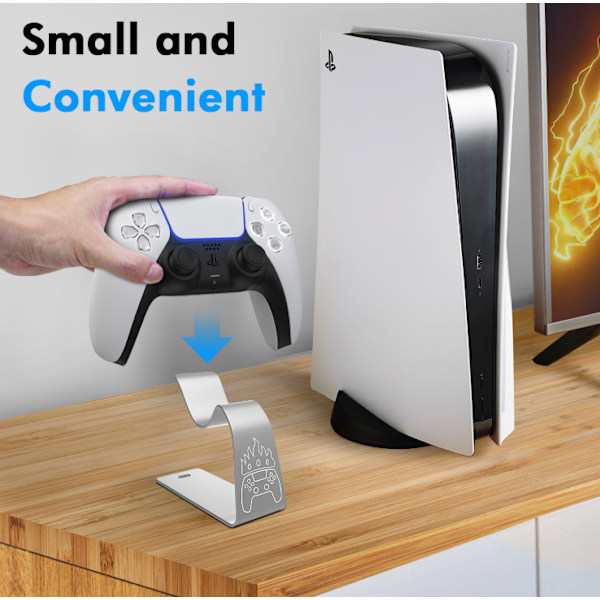 AMVR universal spilcontroller stander til PS3/PS4/PS5/xbox/Beton/NVIDIA Hardware display stand silver