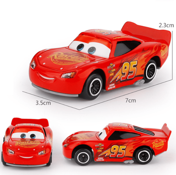 6-pack Lightning McQueen Jackson Storm K Uncle Truck Diecast