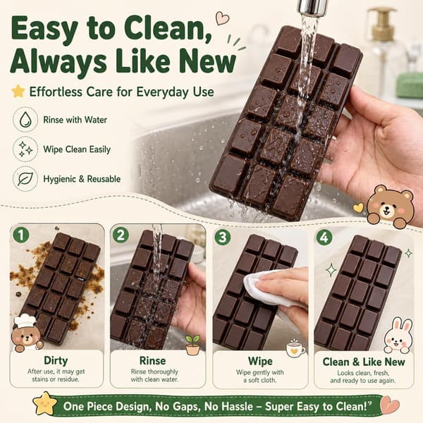 Chokolade Squishy - Blød Langsom Rebound Klemmebold, Sensorisk Stresslegetøj til Børn og Voksne, Fidget Legetøj til Afslapning