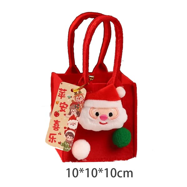 Presentpåse Julafton Presentförpackning Godis Jul Tillbehör Låda Bärbar Liten Presentpåse