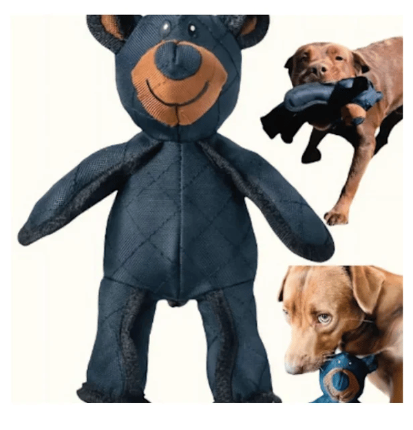 unbreaka-bear mighty bear mighty bear purulelu koirille, kestää kovaa pureskelua blue