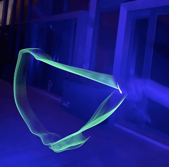 Uusi Luminous Loop Lasso, Repskytt Propeller, Loop Lasso Rope Shooter Green