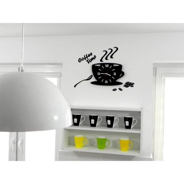 Veggklokke for kaffetid