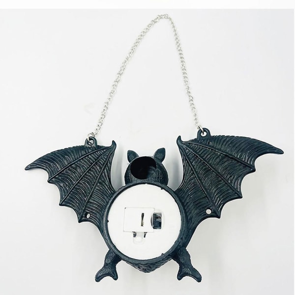 Halloween Simulated Bat Led Lanterns - Vintage utsökt Bat ljuskronor Realistiskt utseende fladdermöss
