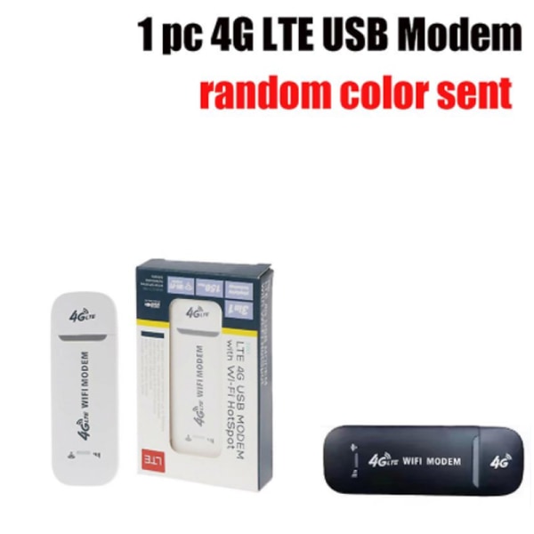 4g trådlöst internet kortfack plugga in bärbar terminal USB Unicom Telecom router bärbar wifi white
