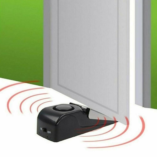 Dörrstoppslarm Hem Resor Trådlöst säkerhetssystem Portable Alert Inbrottstjuv