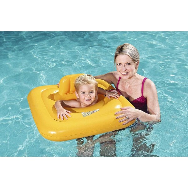Barn uppblåsbar gummiring Swimming Pool Float Tube Lilo Raft