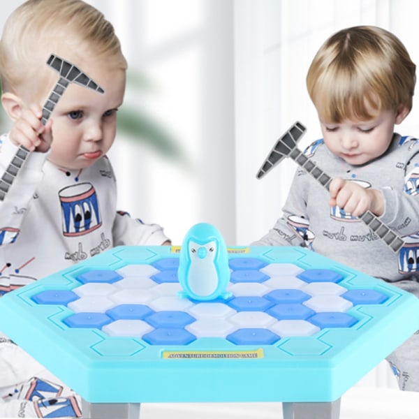 Interaktiva isbrytande bord pingvinfälla barnunderhållningsleksaker roliga familjespel
