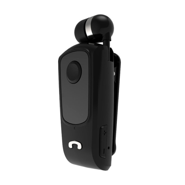 Hållbar Clip Design Bluetooth Headset Svart Black