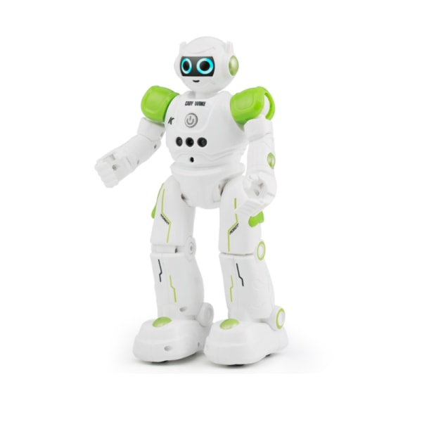RC robot pedagogisk barnleksak touch gest induktion green