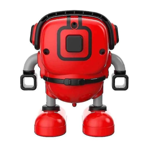 Robot Space Duck Toy elektrisk leksak med ljus, ljud, dans red