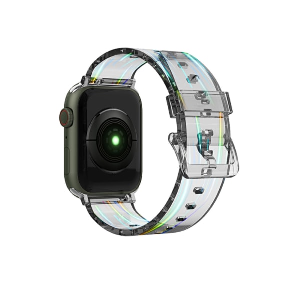 Lämplig för Apple Watch -rem Transparent rem kan ersätta smart Apple Watch rem Black 38 to 41